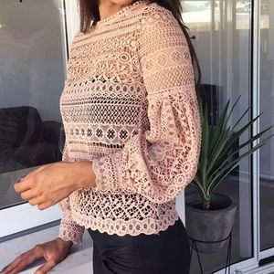 Beautiful blush top